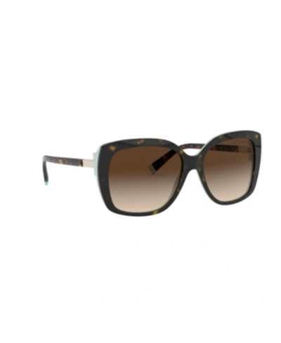 Tiffany & Co Sunglasses, 0tf4171 In Brown Gradient