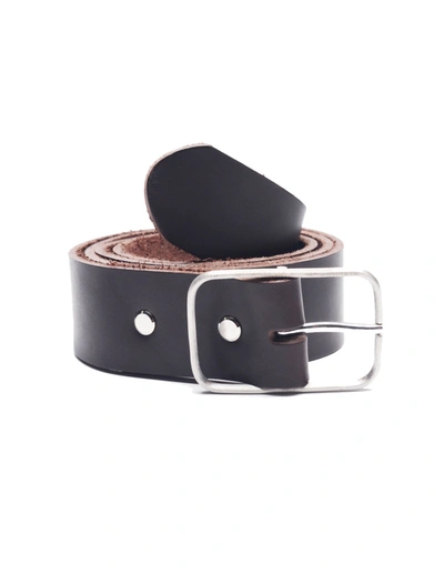 Amaury Brown Leather Belt
