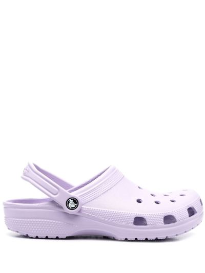 Crocs Little Girls Classic Clog Sandals From Finish Line In Lavender
