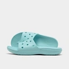 Crocs Classic Slide Sandals From Finish Line In Aqua