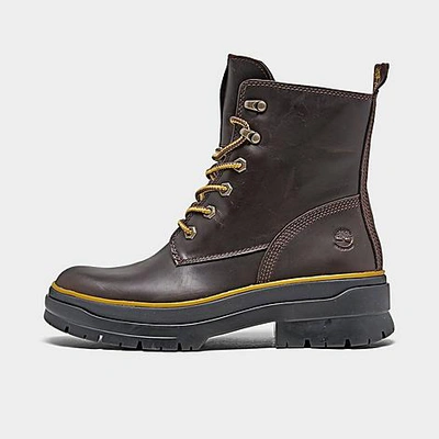 Timberland Women's Malynn Ek+ Waterproof Lace-up Boots In Dark Brown