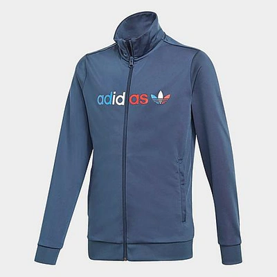 Adidas Originals Adidas Big Kids' Originals Adicolor Track Jacket In Crew Navy