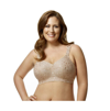 Elila Sidney Jacquard Wire-free Bra In Nude