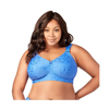 Elila Sidney Jacquard Wire-free Bra In Cobalt Blue