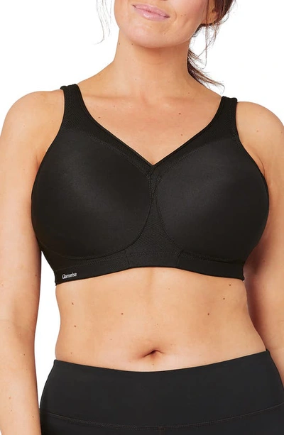 Glamorise Everyday Magiclift Wire-free Sports Bra In Black