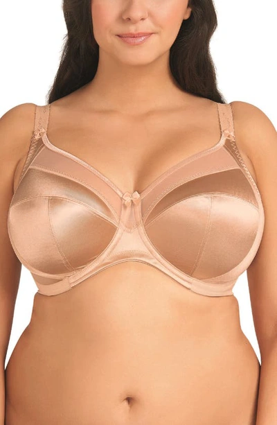 Goddess Keira Side Support Wire-free Nursing Bra In Nude