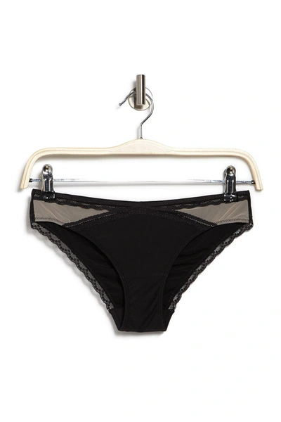 Maidenform Comfort Devotion Lacy Brief In Black/latte Lift