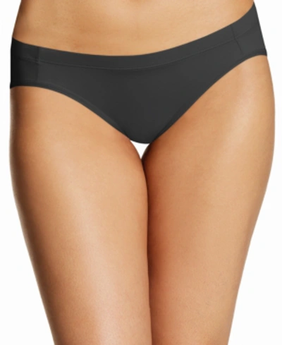 Maidenform Women's Barely There Invisible Look Bikini Dmbtbk In Black