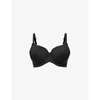 Panache Cari Jersey Moulded Full-cup Bra In Black