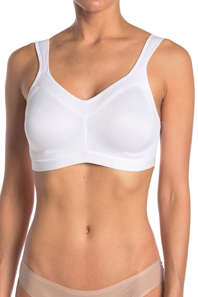 Playtex 18 Hour 4159 Active Breathable Comfort Wirefree Bra In White