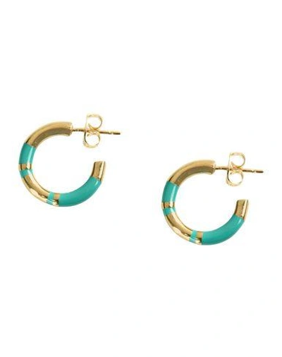 Aurelie Bidermann Earrings In Turquoise