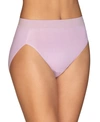 Vanity Fair Women's High-cut Beyond Comfort Brief Underwear 13212 In Lavender Fog