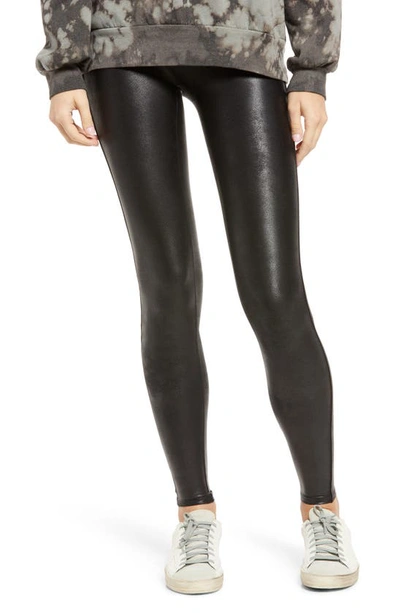 Spanxr Spanx Faux Leather Leggings In Very Black