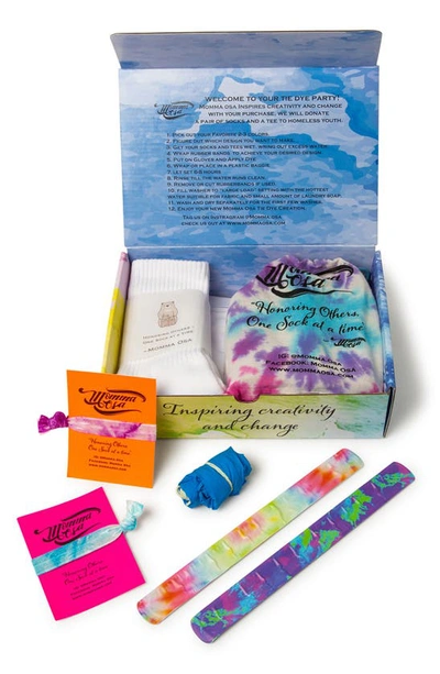 Momma Osa Kids' Sunset Tie Dye Activity Kit In Multi