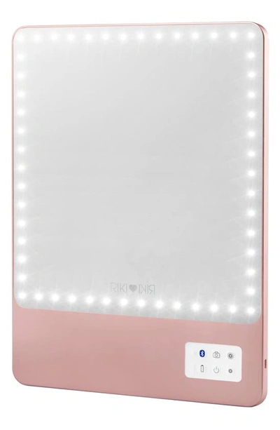 Riki Loves Riki Riki 5x Lighted Mirror In Rose Gold