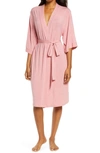 Papinelle Jersey Robe In Dusty Pink