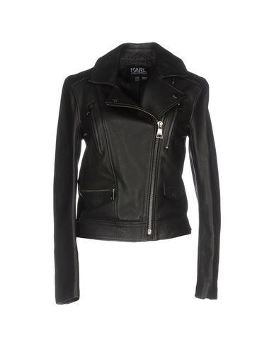 Karl Lagerfeld Biker Jacket In Black | ModeSens