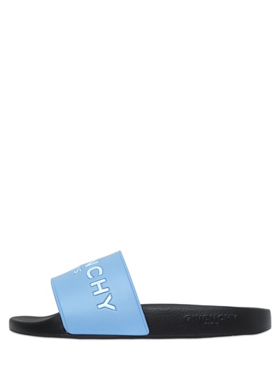 light blue givenchy slides