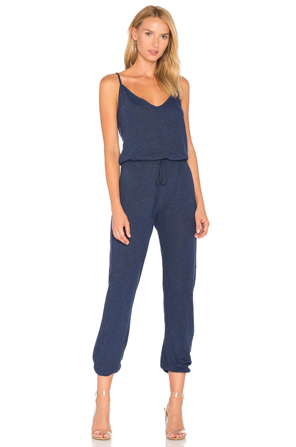 Lanston Drawstring Jumpsuit In Blue ModeSens