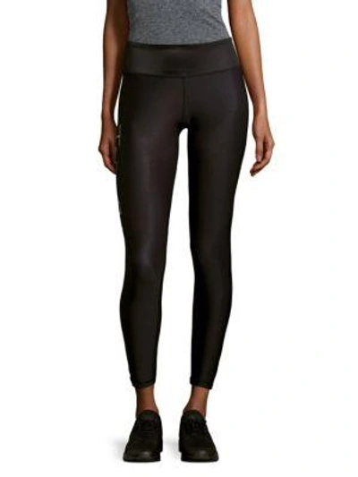 Chrldr Solid Pull-on Leggings In Black