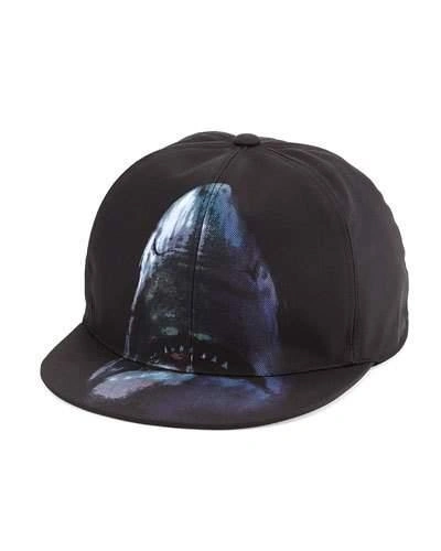 Givenchy Shark Black Hat In Multicolor