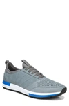 Vionic Trent Sneaker In Grey Leather