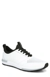 Vionic Trent Sneaker In White Leather