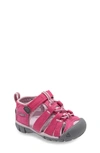 Keen Babies' Seacamp Ii Cnx Water Friendly Sandal In Very Berry/ Dawn Pink