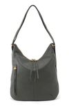 Hobo Merrin Leather Convertible Backpack In Sage Brush