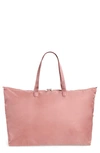 Tumi Voyageur Just In Case Packable Nylon Tote In Dusty Rose
