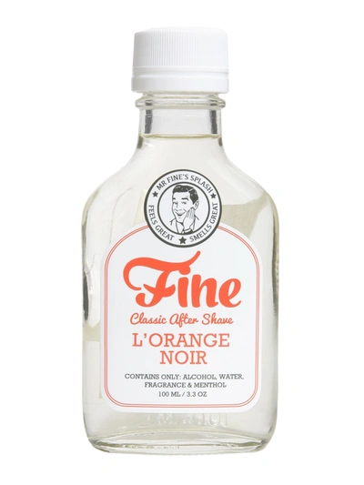 Fine Accoutrements After Shave L' Orange Noir In White