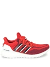 Adidas Originals X Jalen Ramsey Ultraboost 2.0 Dna X Pe "brentwood Academy" Sneakers In Scarlet/team Navy Blue/white