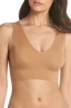 True & Co. True Body V-neck Bralette In Bronzed