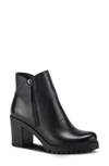 Spring Step Dealey Bootie In Black Leather