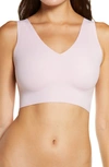 True & Co. True Body V-neck Bralette In Fragrant Lilac