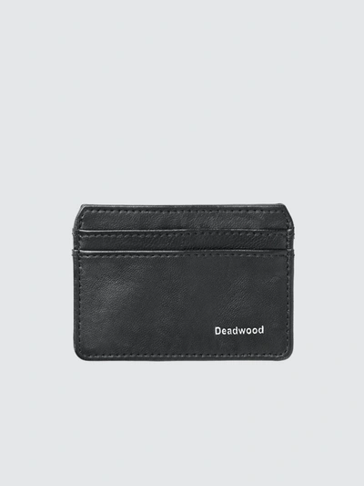 Deadwood Carsten Leather Wallet In Black