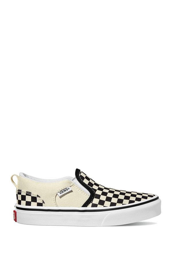 vans asher true white