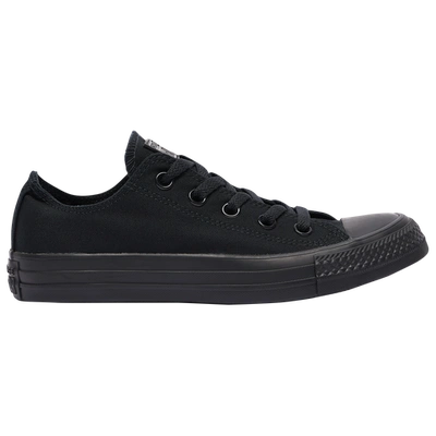 Converse Kids' Chuck Taylor All Star Ox Sneakers In Black Monochrome/black