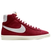 Nike Blazer Mid Suede Big Kids' Shoe In Red/white