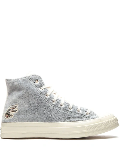 Converse Chuck 70 High "bugs Bunny" Sneakers In Grey/egret/egret