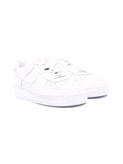 Nike Kids' Air Force 1 Le Sneakers In White/white