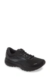 Brooks Women's Ghost 13 Wide Width Running Sneakers From Finish Line In Black