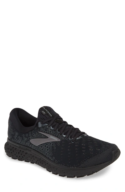 Brooks Glycerin 17 Running Sneaker In Black/ebony