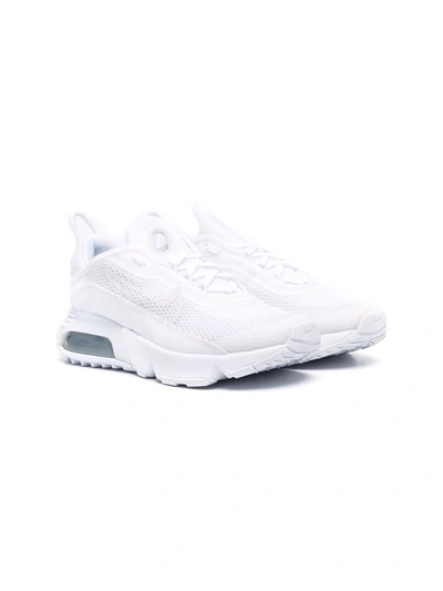 Nike Kids' Air Max 2090 Sneaker In White/ Black-grey-platinum