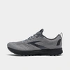 Brooks Revel 4 Hybrid Running Shoe In Grey/blackened Pearl/black