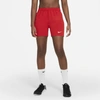 Nike Women's Vapor Flag Football Shorts In Red