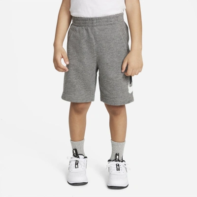 Nike Babies' Sportswear Toddler Shorts In Carbon Heather