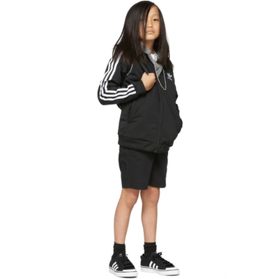 Adidas Originals Adidas Kids' Originals Adicolor Sst Track Jacket In Black/white