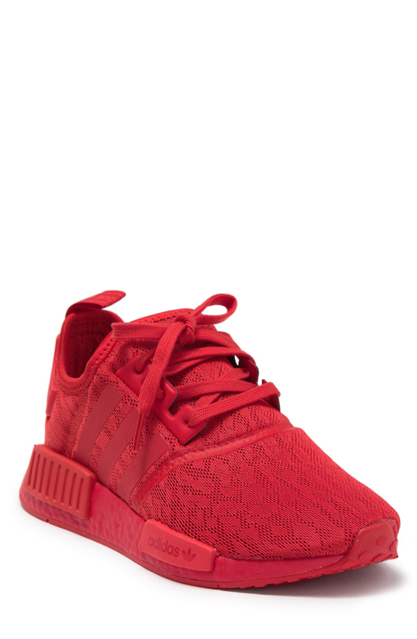 Adidas Originals Nmd R1 Sneaker In Lush Red/ Lush Red | ModeSens