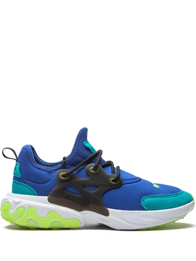 Nike React Presto Gs Sneakers In Blue